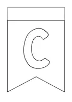 Vorschau - Mal- und Bastelvorlagen - Wimpel ABC - Wimpelkette basteln - Klassenraumgestaltung - Seite 3
