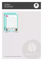Vorschau - Arbeitsblätter - Bundle - Clothes (mit Differenzierung) - Seite 1