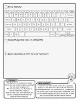 Vorschau - Arbeitsblätter - Die Tastatur – Texte schreiben & Eingaben verstehen - Seite 2