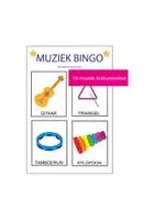 Voorbeeld - Muziekinstrumenten Bingo voor muziekles - Pagina 2