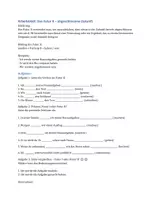 Vorschau - Arbeitsblätter - Arbeitsblatt Futur 2 – Zeitform Zukunft (Klasse 6-7) - Seite 1