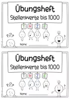 Vorschau - Arbeitsblätter - Stellenwerte im Zahlenraum bis 1000 I Übungsheft - Seite 1