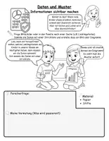Vorschau - Arbeitsblätter - Daten und Muster – Informationen sammeln & Diagramme - Seite 1