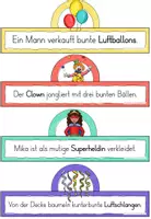 Vorschau - Arbeitsblätter - Schleichdiktat Fasching - Seite 3
