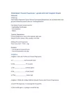 Vorschau - Arbeitsblätter - Present Progressive Englisch - Seite 1