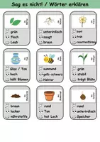 Vorschau - Mal- und Bastelvorlagen - Sag es nicht: Frühblüher - DaZ/DaF / Deutsch (Spiel) - Seite 2