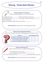 Vorschau - Arbeitsblätter - Holz verbinden – So geht’s! DaZ-Schüler / schwache Schüler *praxiserprobt* mit LÖSUNGEN - Seite 3