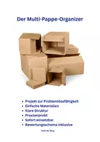 Vorschau - Unterrichtsreihen - Multi-Pappe-Organizer *Problemlösung* - Deckblatt