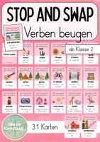 Vorschau - Spiele - Stop and Swap Verben beugen - 31 Karten - Deckblatt