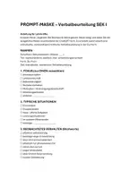 Vorschau - Anderer Materialtyp - Prompt Maske - Verbalbeurteilungen - Seite 1