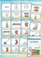Vorschau - Stundenentwürfe - Im Winter - Lesen, schreiben, sprechen - großes Materialpaket - Seite 3