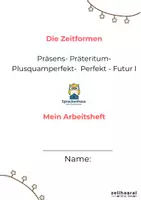 Vorschau - Arbeitsblätter - Zeitformen Arbeitsheft - Deckblatt