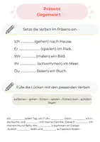 Vorschau - Arbeitsblätter - Zeitformen Arbeitsheft - Seite 3