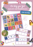 Vorschau - Bildkarten - Codingspiel zum Fasching - Programmieren lernen - Deckblatt