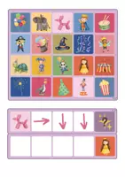 Vorschau - Bildkarten - Codingspiel zum Fasching - Programmieren lernen - Seite 1