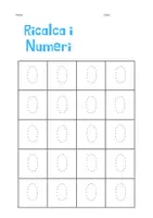 anteprima - Esercizi - 10 Schede didattiche di Matematica da 0 a 9 - Pagina 1