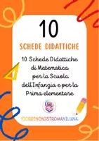 anteprima - Esercizi - 10 Schede didattiche di Matematica - Pagina di copertina