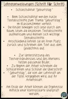 Vorschau - Arbeitsblätter - Schleichdiktat – Der große Geburtstag - Seite 1