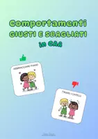 anteprima - Materiale di supporto/inclusione - Comportamenti giusti e sbagliati in CAA - Pagina di copertina