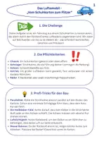 Vorschau - Unterrichtsreihen - Luftomobil-Challenge: Komplettpaket inkl. Lös. & Bew. Ersatz Klassenarbeit - Seite 1