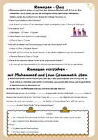 Vorschau - Arbeitsblätter - Ramadan verstehen und Grammatik meistern - Seite 2
