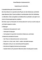 Vorschau - Stundenentwürfe - Vision Boards im Kunstunterricht - Seite 1