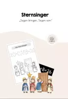 Vorschau - Arbeitsblätter - Sternsinger (Heilige Drei Könige) - Deckblatt