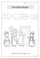 Vorschau - Arbeitsblätter - Sternsinger (Heilige Drei Könige) - Seite 2