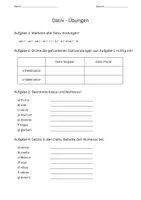 Vorschau - Arbeitsblätter - Latein Dativ a- und o-Deklination Arbeitsblätter - Seite 2