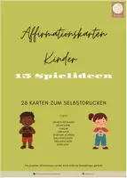 Vorschau - Spiele - Affirmationskarten Spielesammlung (15 Spielideen) - Deckblatt