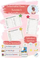 Vorschau - Spiele - Schleichdiktat Buchstabe G - dreifachdifferenziert - Deckblatt