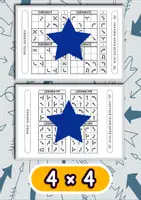 Vorschau - Spiele - Pfeil-Sudoku Arbeitsblätter – 600 Rätsel mit Pfeilrichtungen - Seite 1