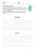 Vorschau - Arbeitsblätter - Freedom vs. Determinism in the Film "I, Robot" - Seite 2