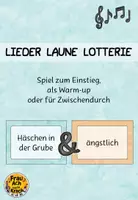 Vorschau - Spiele - Lieder-Laune-Lotterie - Spiel für den Musikunterricht ~ Grundschule Musik - Deckblatt