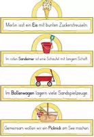 Vorschau - Arbeitsblätter - Schleichdiktat Sommer - Seite 3