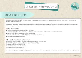 Vorschau - Anderer Materialtyp - Bewertungsschema Kunst Stillleben - Seite 1