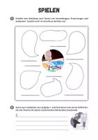 Vorschau - Arbeitsblätter - Spielen ⎮ Mindmap und Definition - Seite 1