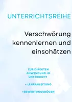 Vorschau - Stundenentwürfe - Echt jetzt? Verschwörungstheorien/-mythen kennenlernen und einschätzen - Deckblatt