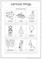 Vorschau - Stundenentwürfe - Englisch in der Grundschule - Karneval (carnival) - Seite 3