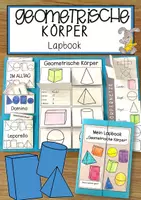 Vorschau - Anderer Materialtyp - Geometrische Körper Lapbook - Deckblatt