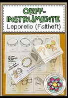 Vorschau - Arbeitsblätter - ORFF-INSTRUMENTE - Leporello (Faltheft) - Deckblatt