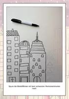 Vorschau - Präsentationen/Tafelbilder - Kunstprojekt "Winterskyline" - Seite 3