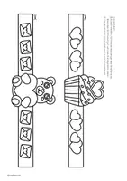 Vorschau - Mal- und Bastelvorlagen - Valentinstagsbasteln für Kinder - Armbänder & Kronen - Seite 1