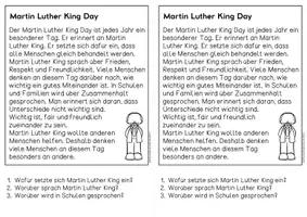 Vorschau - Arbeitsblätter - Feiertage/Feste Growing Bundle | Leseverständnis Klasse 1 & 2 - Seite 2
