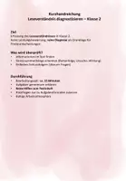Vorschau - Arbeitsblätter - Diagnose Leseverständnis - Seite 1