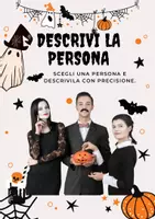 Vorschau - Arbeitsblätter - Halloween - Descrivere una persona - Seite 1