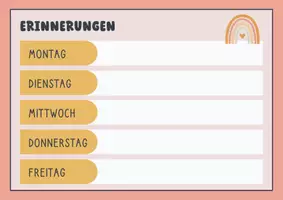 Vorschau - Poster - Poster für die Klasse - Erinnerung - Seite 1