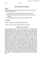 Vorschau - Arbeitsblätter - Arbeitsblatt - "Warum sollte man investieren ?" - Deckblatt