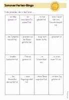 Vorschau - Arbeitsblätter - Ferienbingo - Weihnachten, Ostern, Sommer & Herbst - Seite 3