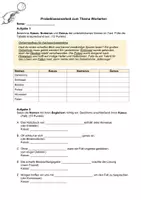 Vorschau - Arbeitsblätter - 🕵️(Probe)Klassenarbeit Deutsch Klasse 5 – Wortarten mit Detektivgeschichte - Seite 1